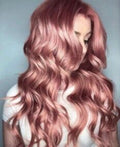 Amazon''S New Trend European And American Wig Women''S Long Curly Hair Medium Dyed Big Wave Hair Cover Face Repair False Headgear